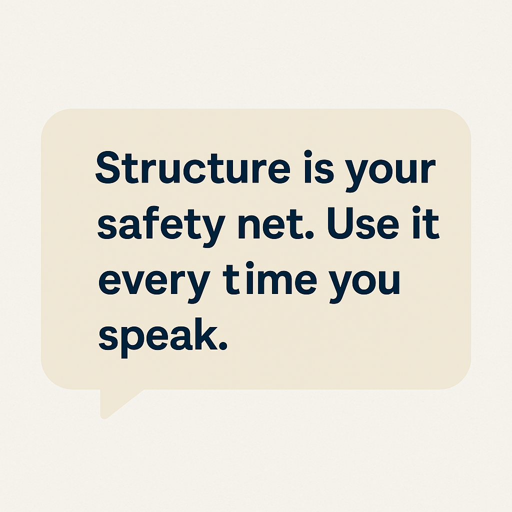ESL interview tip: Use structure to answer questions in English
